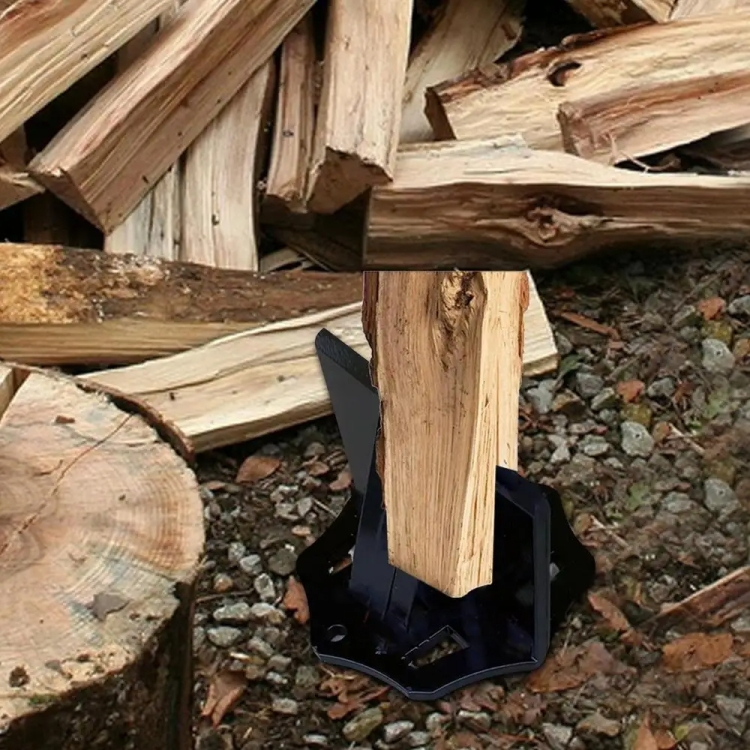 Outil de fendage de bois manuel pour grands et petits accessoires de coupe  de bois de chauffage, taille: grand