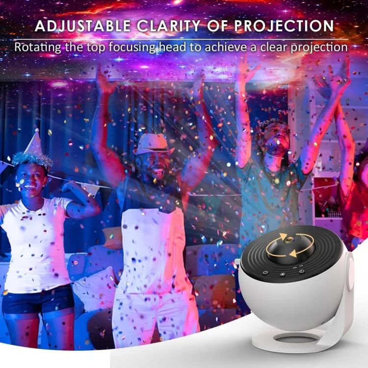 ALED LIGHT Proiettore Astronauta con Altoparlante Musicale Bluetooth,  Proiettore Stella, Proiettore Galaxy con Telecomando e Timer, Luce Notturna  LED per la Decorazione Domestica Bambini Regalo : : Illuminazione