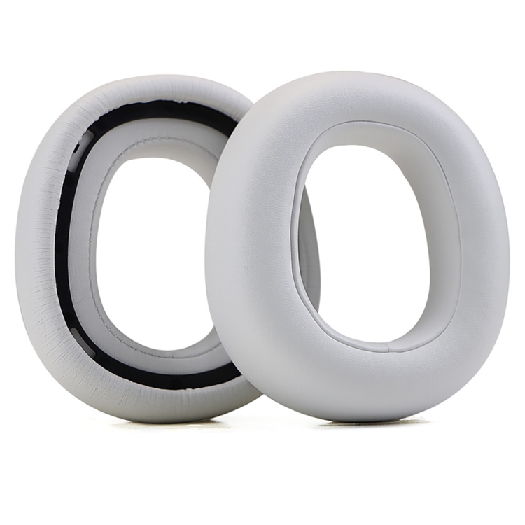 For Logitech G735 2pcs Earphone Covers Protein Leather Sponge Earmuff(White) For Logitech G735 2pcs Earphone Covers Protein Leather Sponge Earmuff(White)