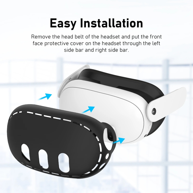 Protector de lente para Meta Quest 3, cubierta de película VR,  antiarañazos, casco de auriculares para