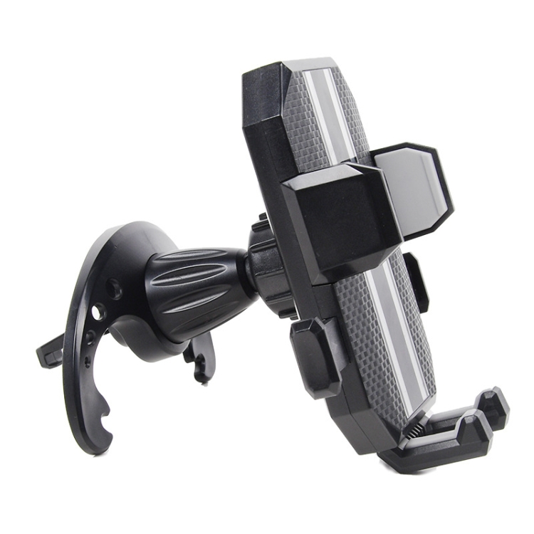 Knob Type Car Air Conditioner Air Outlet Navigation Mobile Phone Holder(Grey) Knob Type Car Air Conditioner Air Outlet Navigation Mobile Phone Holder(Grey)