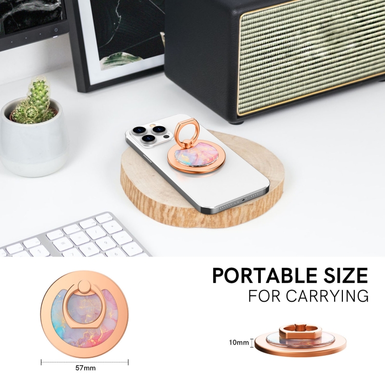 AhaStyle DD-01 Magsafe Aluminum Alloy Magnetic Suction Support Desktop Storage Base For IPhone 12/13/14/15 Series(Marble White) AhaStyle DD-01 Magsafe Aluminum Alloy Magnetic Suction Support Desktop Storage Base For IPhone 12/13/14/15 Series(Marble White)