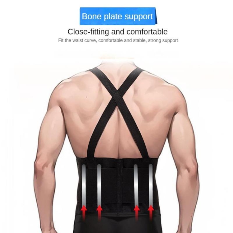 Cintura sportiva di supporto per la schiena Cintura di protezione dal  dolore alla vita con reggicalze per sollevamento pesante, taglia: XL