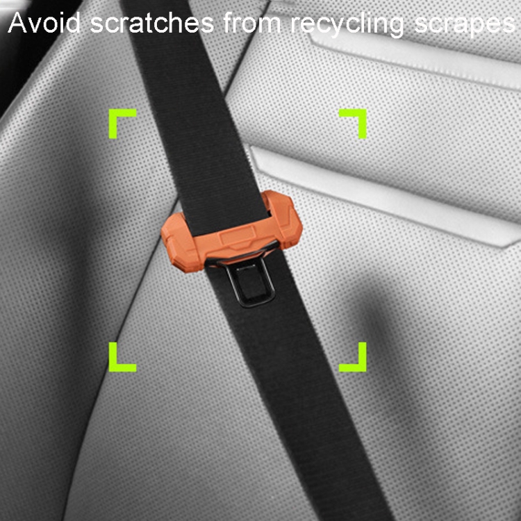 Copertura protettiva per fibbia della cintura di sicurezza per auto di  grandi dimensioni, protezione in silicone antigraffio per tappi per cintura  di