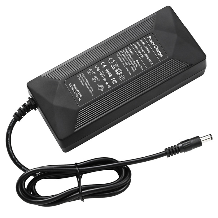 ABLEGRID 42V 2A Ebike Charger – 36V Li-ion Battery With DC 5.5mm X 2.5mm Plug