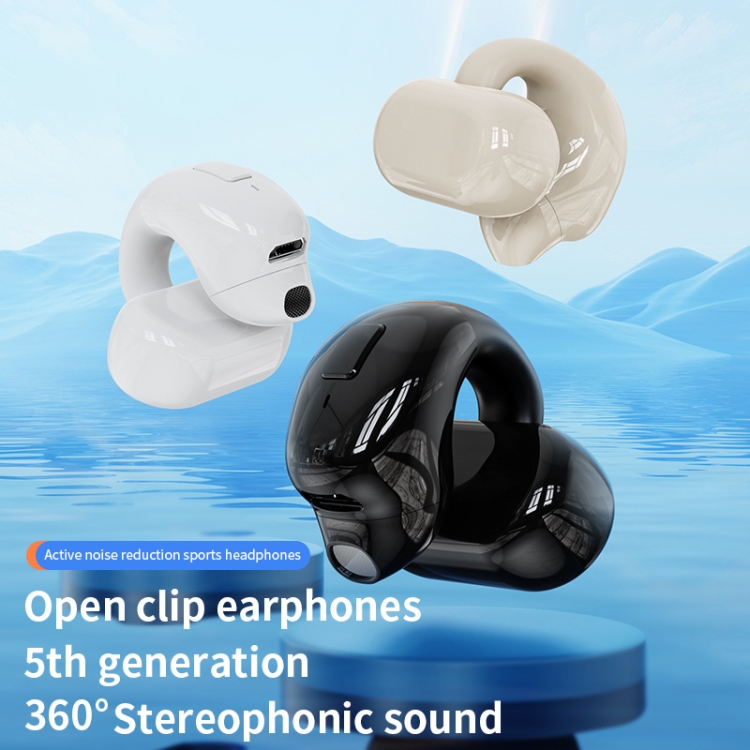 Clip-On Single Ear Bluetooth Earphone Wireless Earphone For Sports And Gaming, Packing: Box(Black) Clip-On Single Ear Bluetooth Earphone Wireless Earphone For Sports And Gaming, Packing: Box(Black)