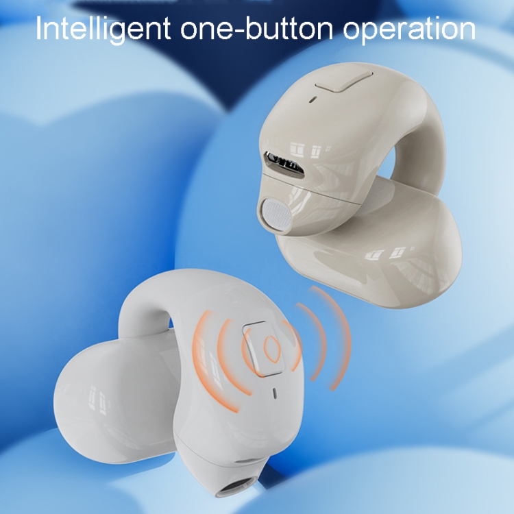 Clip-On Single Ear Bluetooth Earphone Wireless Earphone For Sports And Gaming, Packing: Box(Black) Clip-On Single Ear Bluetooth Earphone Wireless Earphone For Sports And Gaming, Packing: Box(Black)