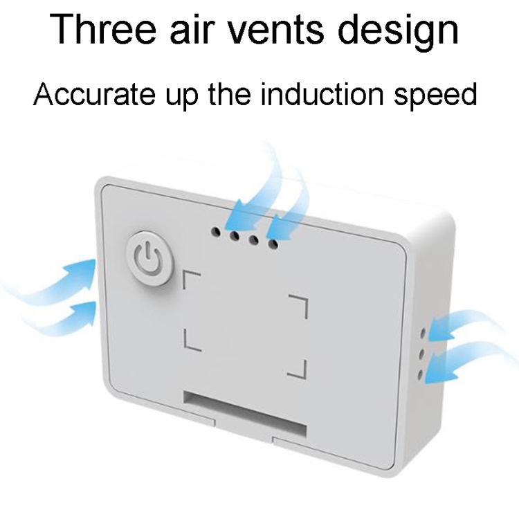 Mini compteur électronique de température et d'humidité Smiley d'intérieur  domestique avec support (blanc)
