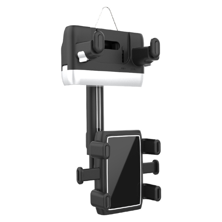 Car Rearview Mirror Phone Holder 360 Degree Rotation Smartphones Stand(Black) Car Rearview Mirror Phone Holder 360 Degree Rotation Smartphones Stand(Black)