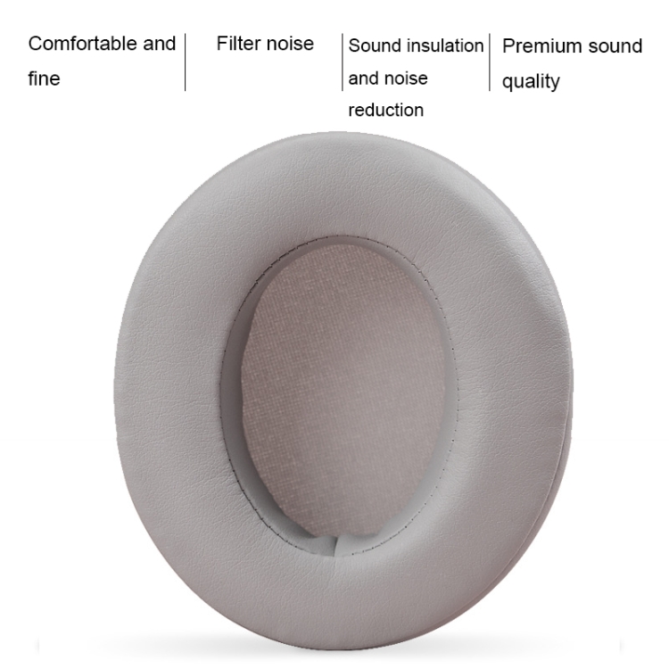 2pcs For Razer Kraken V3 Bluetooth Headset Sponge Cover Protein Leather Earmuffs(Gray) 2pcs For Razer Kraken V3 Bluetooth Headset Sponge Cover Protein Leather Earmuffs(Gray)