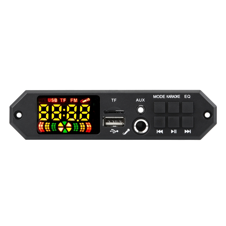 2x40w Amplificateur Bluetooth 5.0 Mp3 Player Wav Decoder Board 12v Car  Radio Module Support Tf Usb Aux