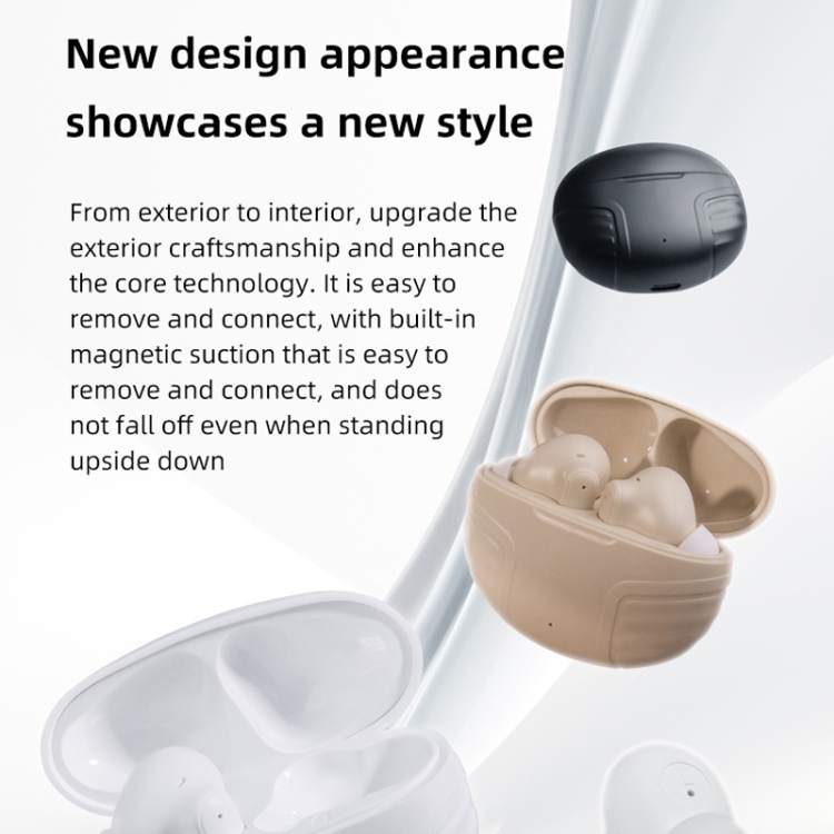 DE818 Bluetooth V5.3 In-Ear Headset ANC+ENC Noise Reduction Headphone With Charging Case(White) DE818 Bluetooth V5.3 In-Ear Headset ANC+ENC Noise Reduction Headphone With Charging Case(White)