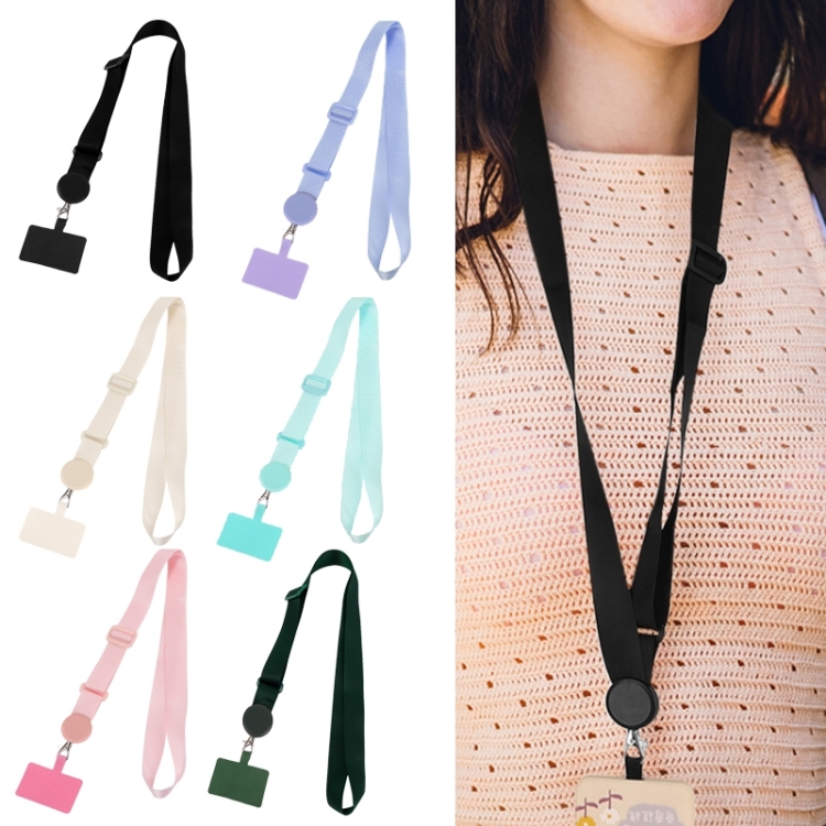 Mobile Phone Anti-lost Neck Strap Lanyard Detachable Hanging Chain(Black) Mobile Phone Anti-lost Neck Strap Lanyard Detachable Hanging Chain(Black)