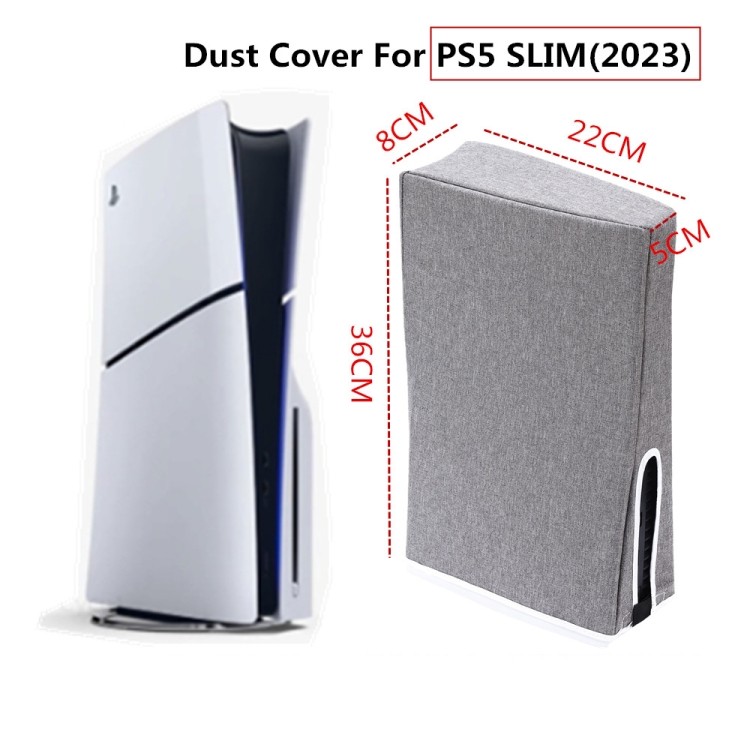 Para funda protectora con cubierta antipolvo para PS5 Slim Disc y