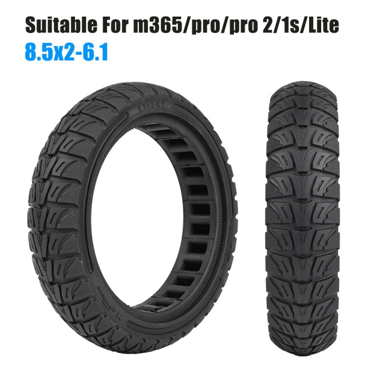 10x2.5 Off Road Solid Rubber Tyre Honeycomb Shock Absorption Tires