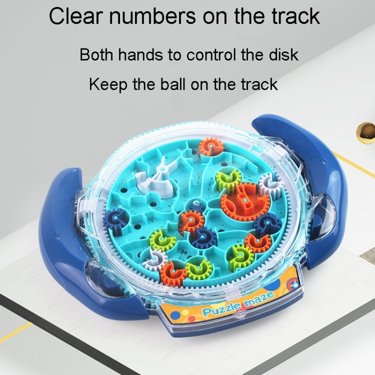 Jouets de balle de labyrinthe 3D pour enfants, jeu de Puzzle à bille  roulante d'équilibre révolutionnaire, labyrinthe d'entraînement de  réflexion (Orange)