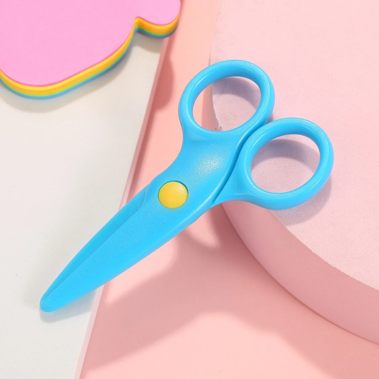 Cute Cartoon Plastic Safety Scissors for Kids Children Knife Cutter for DIY  Paper Handwork, Kindergarten Scissors 