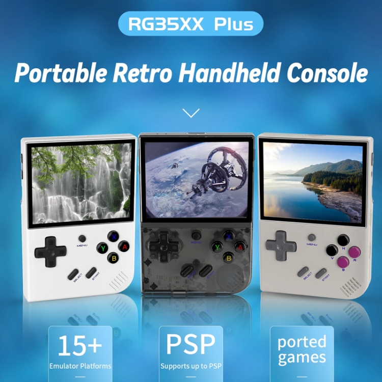 ANBERNIC RG35XX H | Horizontal - 3.5 IPS 640x480 | Retro Handheld Game  Console