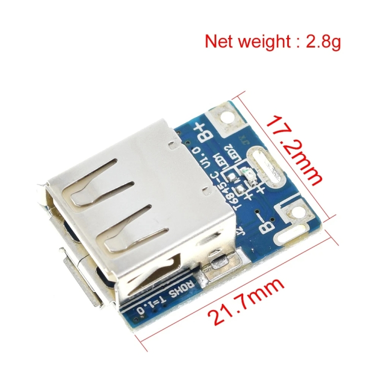 Convertisseur Boost 5V Module d'alimentation élévateur Panneau de  protection de charge de batterie au lithium