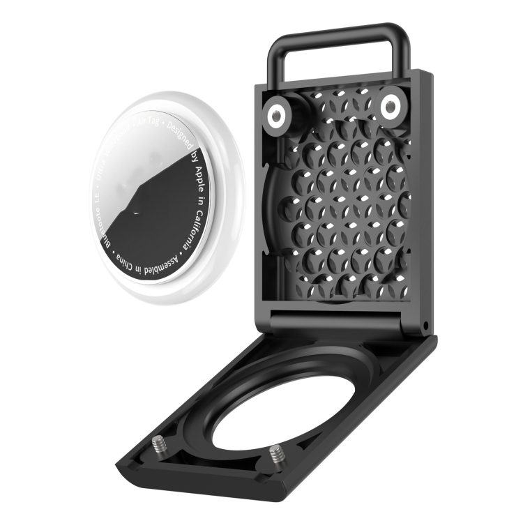 For AirTag Tracker Locator PC Hard Shell Three-proof Protective Case(Black) For AirTag Tracker Locator PC Hard Shell Three-proof Protective Case(Black)
