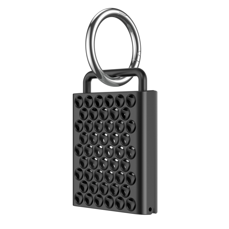 For AirTag Tracker Locator PC Hard Shell Three-proof Protective Case(Black) For AirTag Tracker Locator PC Hard Shell Three-proof Protective Case(Black)
