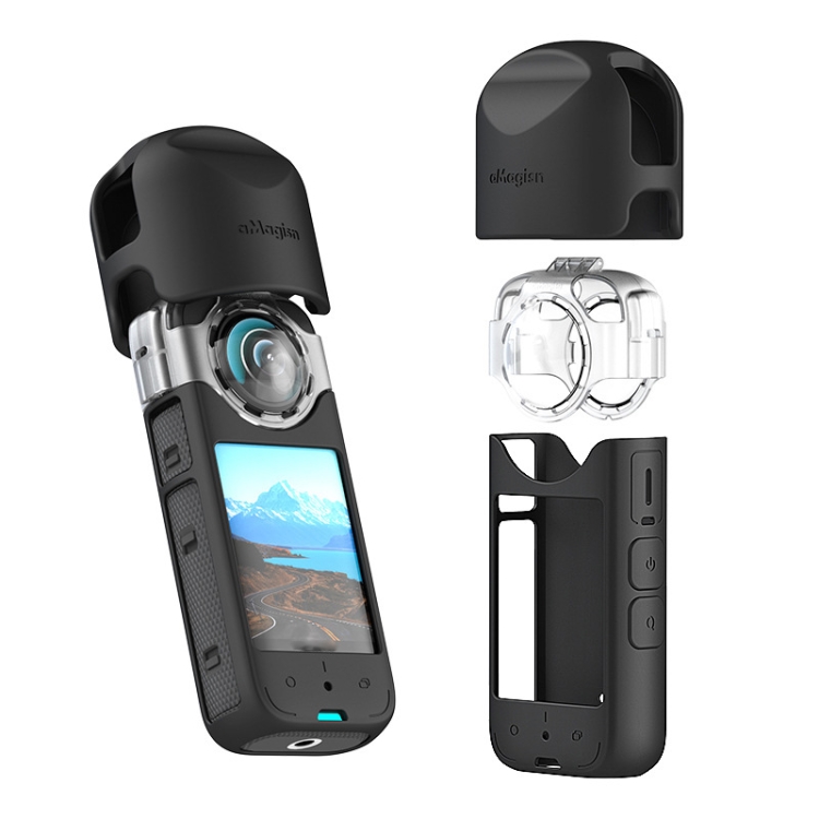 Accessoires de protection pour caméra Insta360 X3 aMagisn, protection  d'objectif
