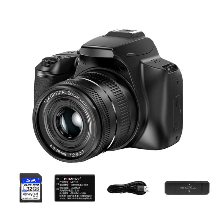 Fotocamera Digitale 4K 64MP - Display 3 Pollici WiFi E Visione Notturna