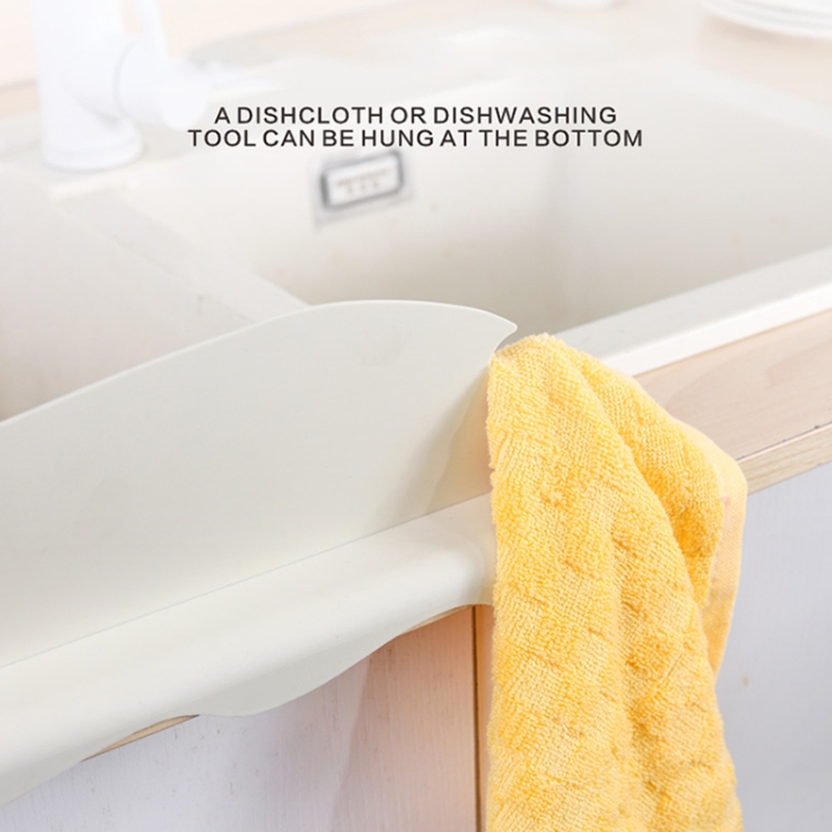 Cartoon Bear Küchenspüle Wasserabweiser Spüle Saugnapf Spritzschutz  Werkzeuge (weiß)
