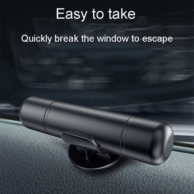 Auto Notfall lebensrettender Sicherheitshammer Multifunktionaler schneller  Fensterbrecher für Fahrzeug 2 in 1 (Silber)