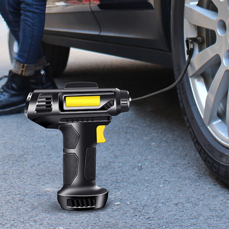 Pompe pneumatique de pneu d'automobile de gonfleur de voiture  multifonctionnel portatif, modèle: pointeur filaire