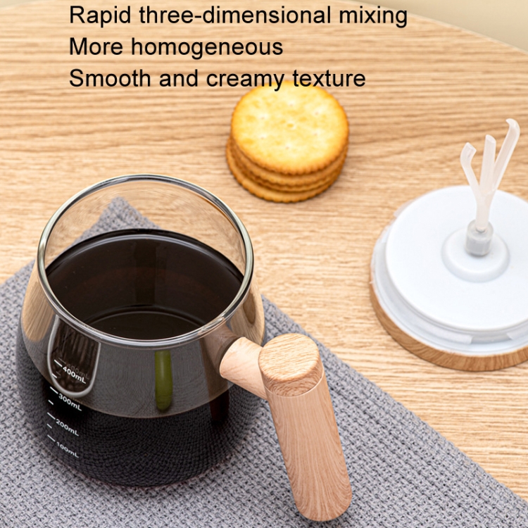 Tasse à café électrique en érable de tasse à agitation automatique