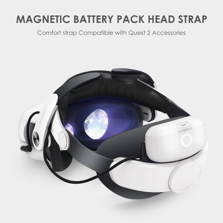 Para Oculus Quest 2 BOBOVR M2 PRO Paquete de batería Accesorios para correa para la cabeza, Estilo: Edición estándar + Bolsa - B5