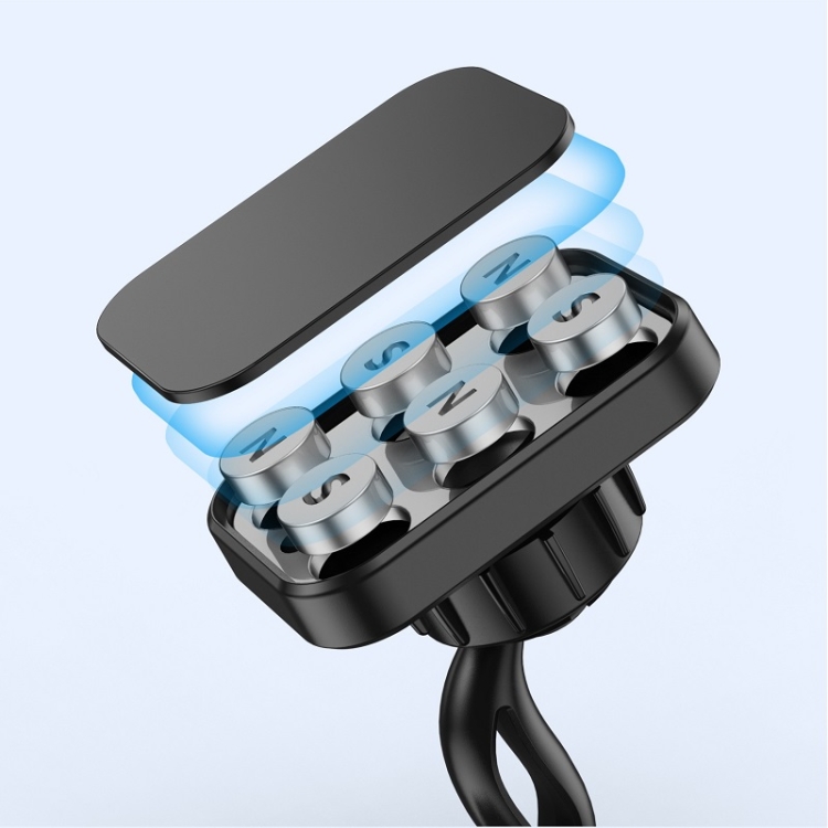 Double-headed 360 Degree Car Magnetic Mobile Phone Navigation Holder(Black) Double-headed 360 Degree Car Magnetic Mobile Phone Navigation Holder(Black)