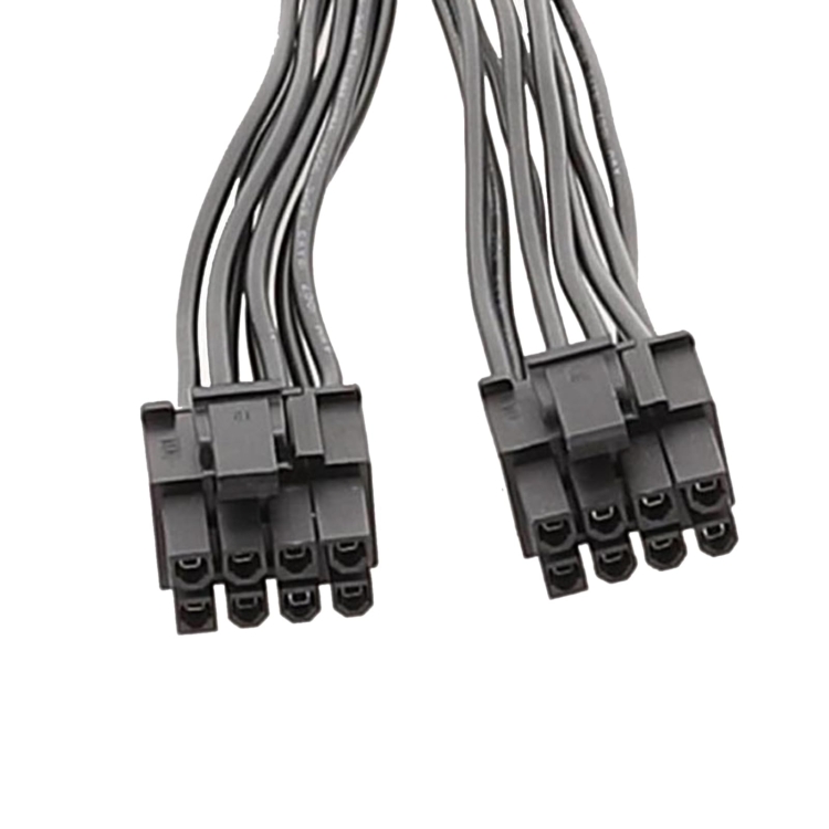 20cm 8P Female To Dual 6+2Pin Male Graphics Card Power Cable 8P To Dual ...