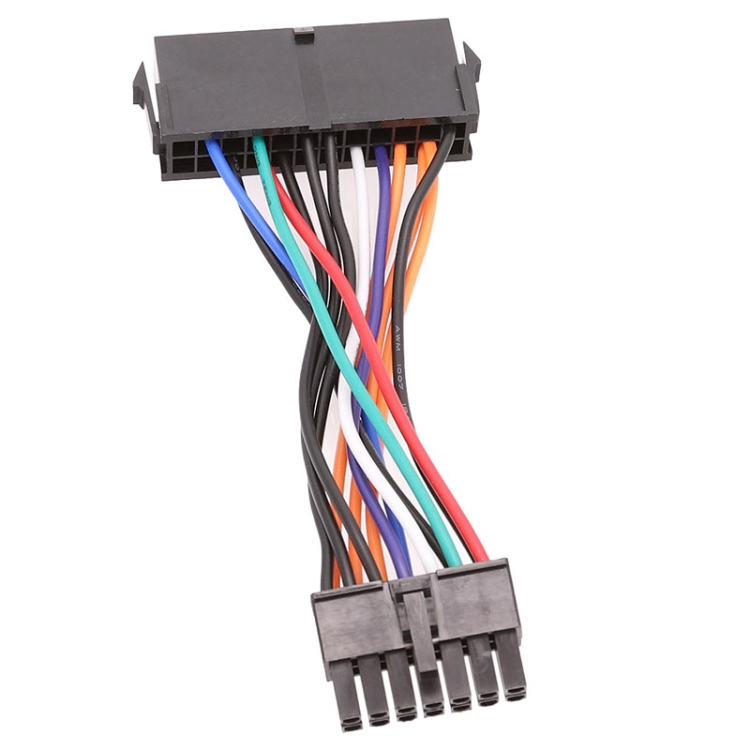 Cable adaptador de 10cm 24P a 14P, Cable adaptador de 24 pines a 14 pines para Lenovo IBM Q77 / B75 / A75 / Q75 - B2