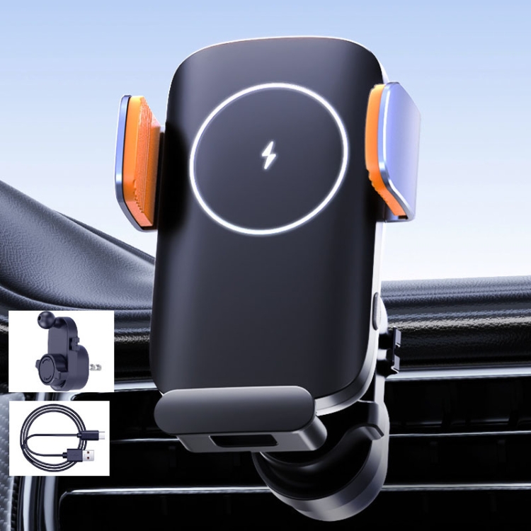 Smart Induction Wireless Charger Car Cell Phone Holder Solar Fast Charging Air Vent Navigation Stand(Universal) Smart Induction Wireless Charger Car Cell Phone Holder Solar Fast Charging Air Vent Navigation Stand(Universal)