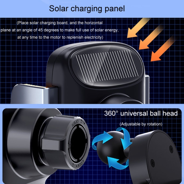 Smart Induction Wireless Charger Car Cell Phone Holder Solar Fast Charging Air Vent Navigation Stand(Universal) Smart Induction Wireless Charger Car Cell Phone Holder Solar Fast Charging Air Vent Navigation Stand(Universal)