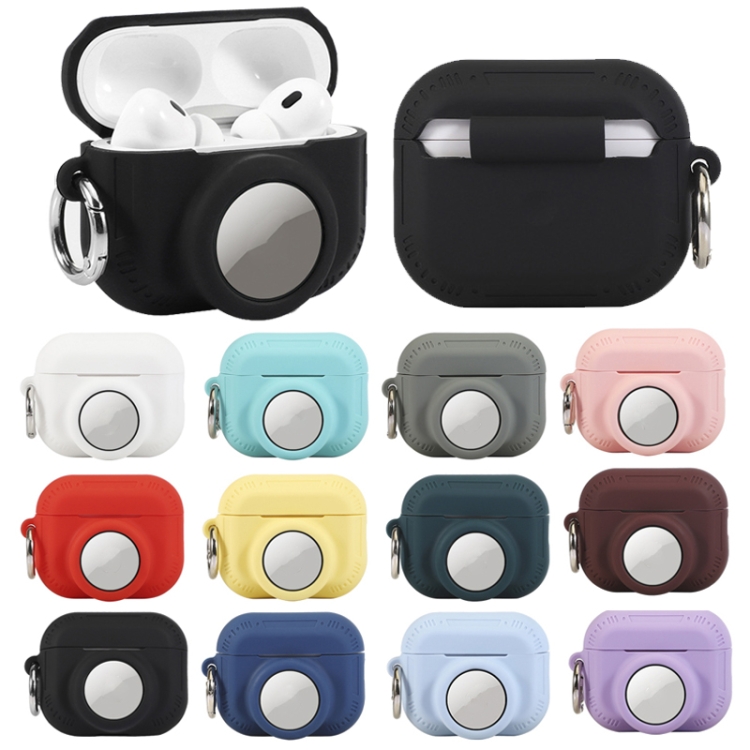 For AirPods Pro 2 / Airtag 2 In 1 All-inclusive Silicone Anti-drop Protection Case(White) For AirPods Pro 2 / Airtag 2 In 1 All-inclusive Silicone Anti-drop Protection Case(White)