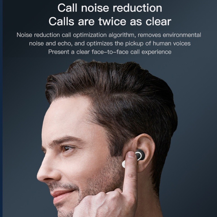 Color Screen Touch ANC Active Noise Reduction LCD Wireless Bluetooth Earphones(Black) Color Screen Touch ANC Active Noise Reduction LCD Wireless Bluetooth Earphones(Black)