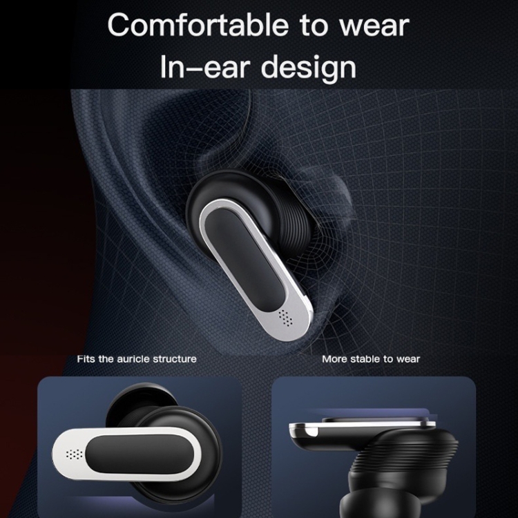 Color Screen Touch ANC Active Noise Reduction LCD Wireless Bluetooth Earphones(Black) Color Screen Touch ANC Active Noise Reduction LCD Wireless Bluetooth Earphones(Black)