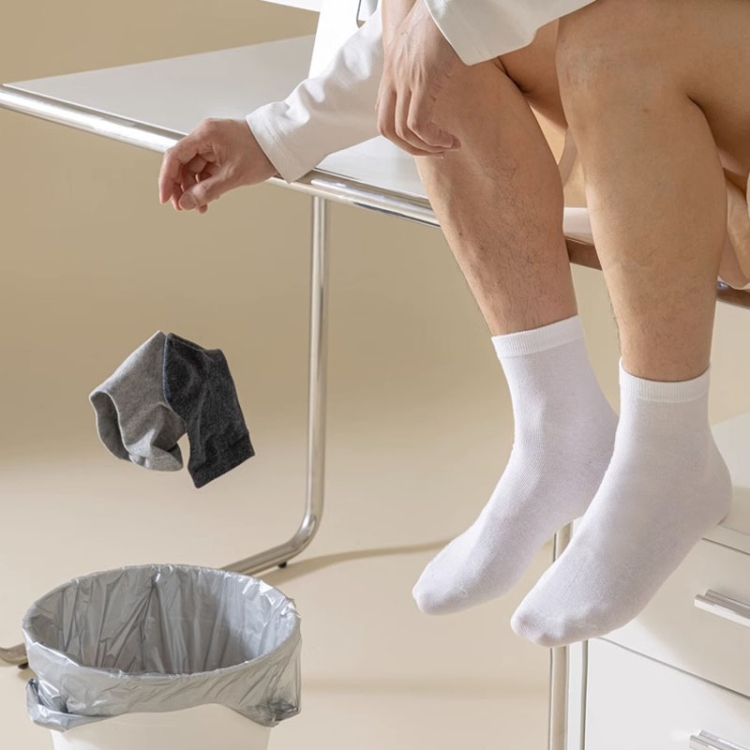 Use Socks 7pairs /Pack Man / Ladies Traveling Portable Single-Use Socks, Size ...