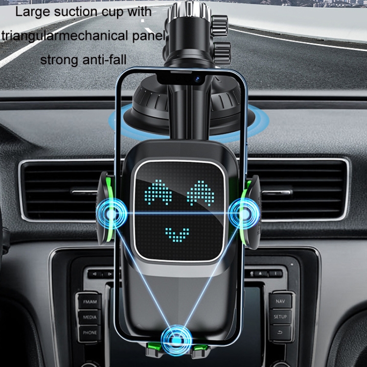 Car Windscreen Dashboard Suction Cup Phone Holder, Color: Extended Green Car Windscreen Dashboard Suction Cup Phone Holder, Color: Extended Green