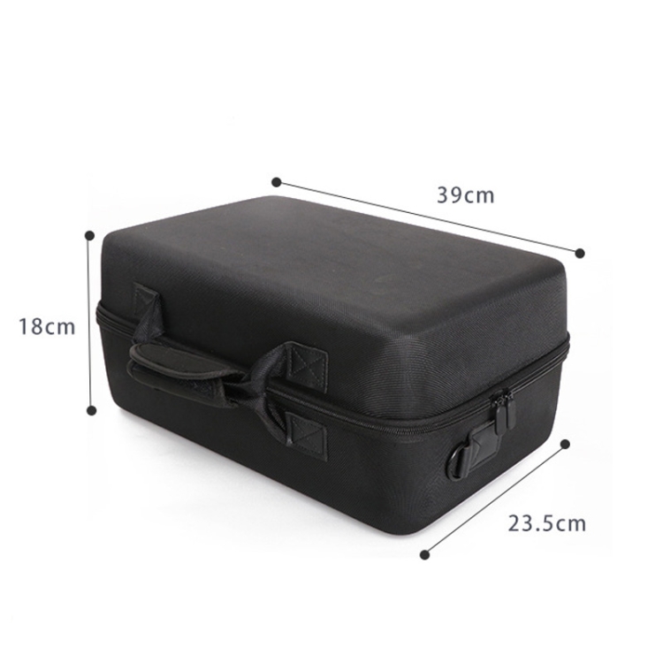 Para consola de juegos PS5 Slim Bolsa de almacenamiento EVA Estuche de transporte para bolso (1900 negro) - B2