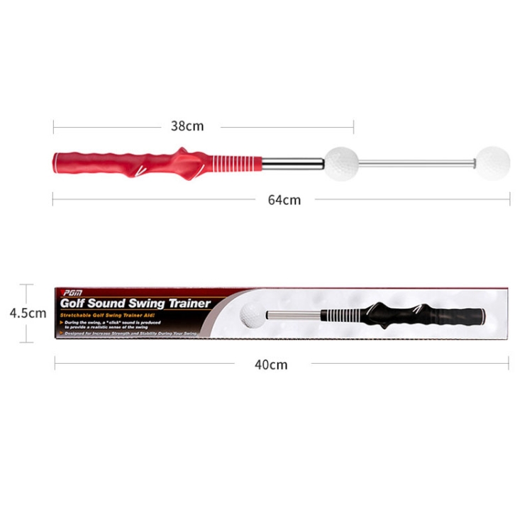 Practice Stick PGM HGB022 Golf Retractable Swing Practice Stick Indoor Golf Sound ...