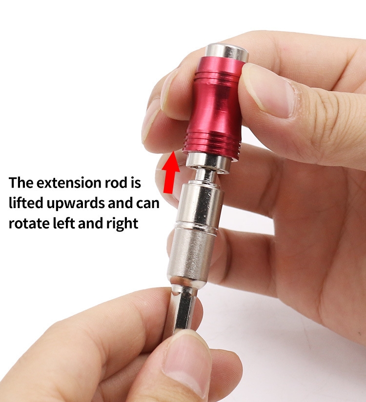 ก้านหกเหลี่ยม Quick Release Self-Locking Joint Extension Rod สว่านไฟฟ้า ...