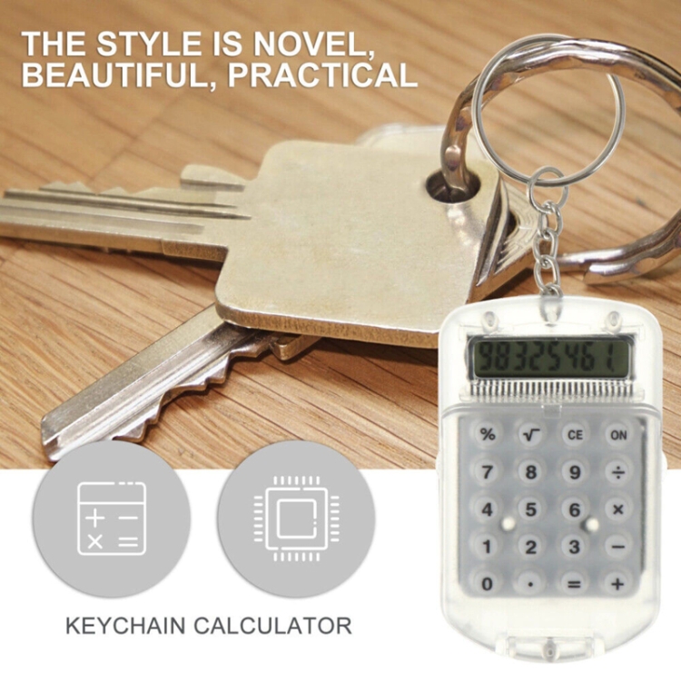Calculatrice De Poche Rose Cerisier - Compacte, Légère, Pour école Et Bureau, Design élégant