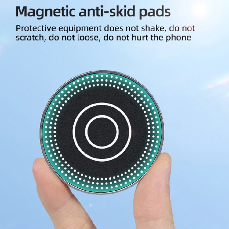 Magnetic Phone Holder with 1/4 Inch Hole for Tripod Magic Arm(Titanium Color) Magnetic Phone Holder with 1/4 Inch Hole for Tripod Magic Arm(Titanium Color)