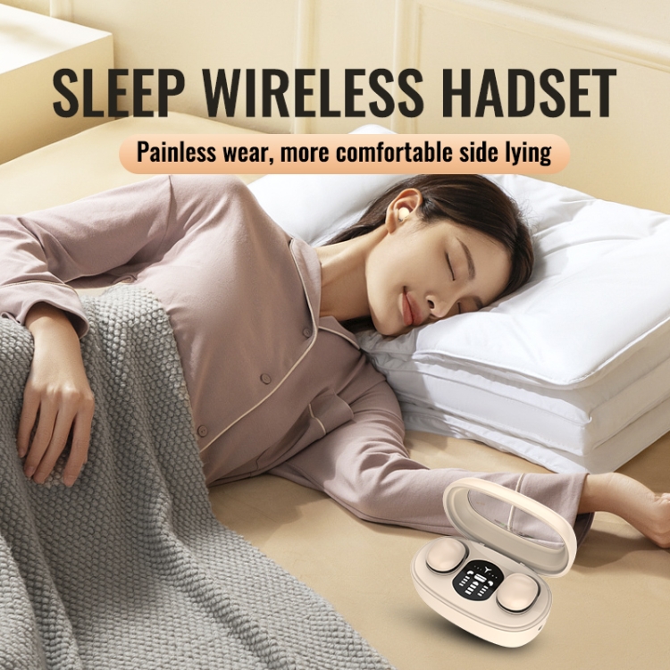 Mini TWS Bluetooth Earphones With Rectangular Bin Noise Reduction Long Life Sleep Wireless Music Earbuds(Skin Color) Mini TWS Bluetooth Earphones With Rectangular Bin Noise Reduction Long Life Sleep Wireless Music Earbuds(Skin Color)