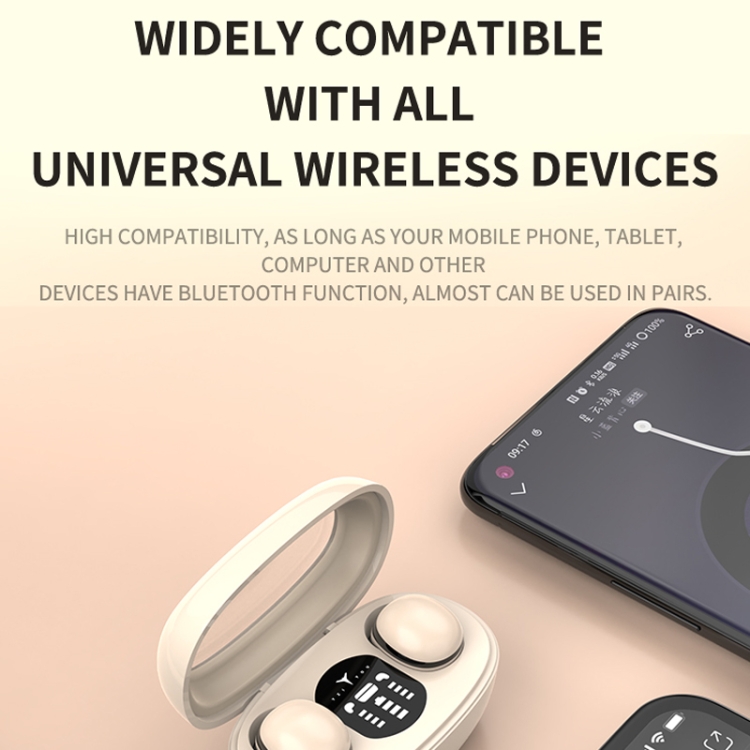 Mini TWS Bluetooth Earphones With Rectangular Bin Noise Reduction Long Life Sleep Wireless Music Earbuds(Skin Color) Mini TWS Bluetooth Earphones With Rectangular Bin Noise Reduction Long Life Sleep Wireless Music Earbuds(Skin Color)