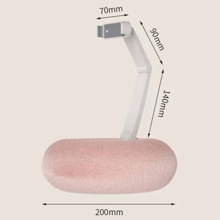 Pillow Phone Tablet Rotating Holder Lazy Desktop Bed Live Stand, Color: Single Axis Clip-Green Pillow Phone Tablet Rotating Holder Lazy Desktop Bed Live Stand, Color: Single Axis Clip-Green